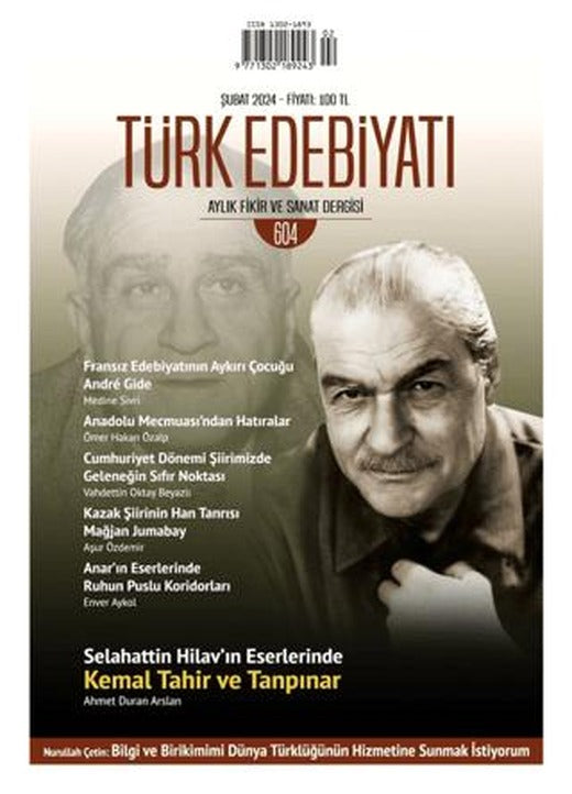 Türk Edebiyatı Dergisi Sayı: 604 Şubat 2024 | Türk Edebiyatı Dergisi (Ciltsiz)