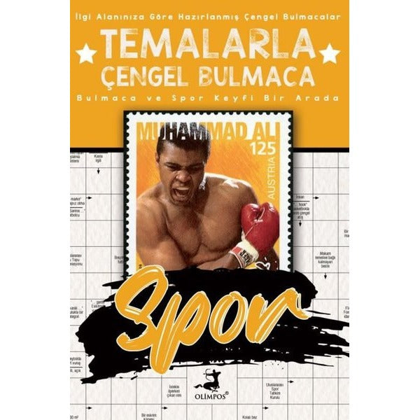 Temalarla Çengel Bulmaca - Spor | Olimpos Yayınları (İnce Kapak)