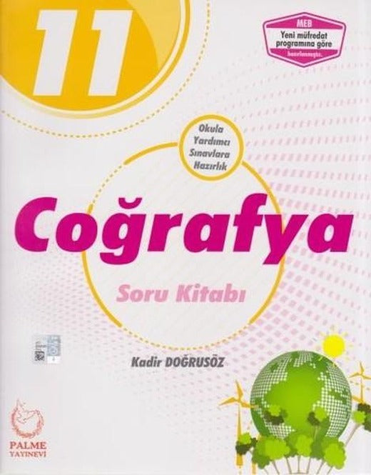 11.Sınıf Coğrafya Soru Kitabı | Palme Yayınları (İnce Kapak)