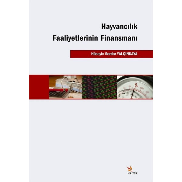 Hayvancılık Faaliyetlerinin Finansmanı | Kriter (İnce Kapak)