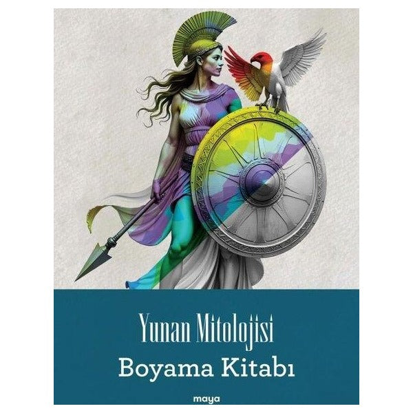 Yunan Mitolojisi Boyama Kitabı | Maya Kitap (İnce Kapak)