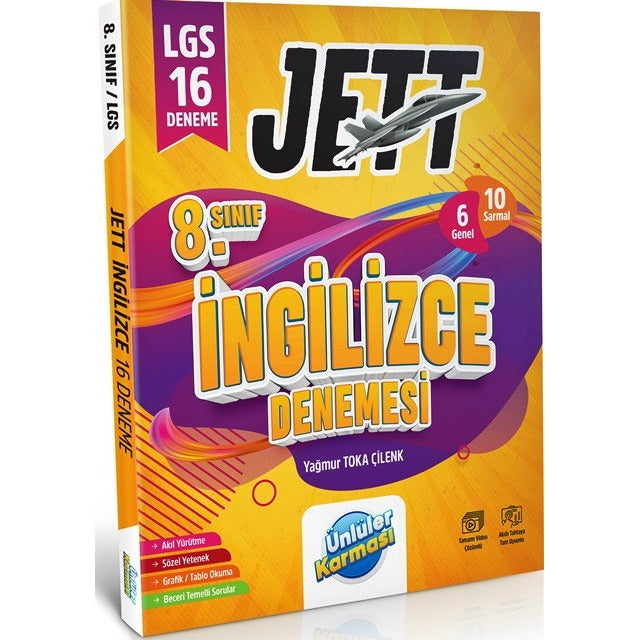 8. Sınıf İngilizce Jett 15'li Branş Denemeleri