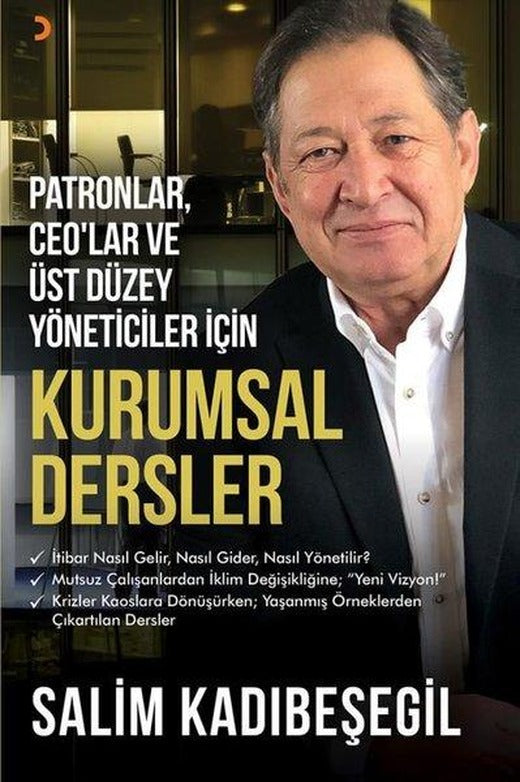 Patronlar Ceo'lar ve Üst Düzey Yöneticiler İçin Kurumsal Dersler | Cinius (İnce Kapak)