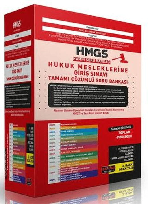 HMGS Kampı Tamamı Çözümlü Soru Bankası Modüler Set