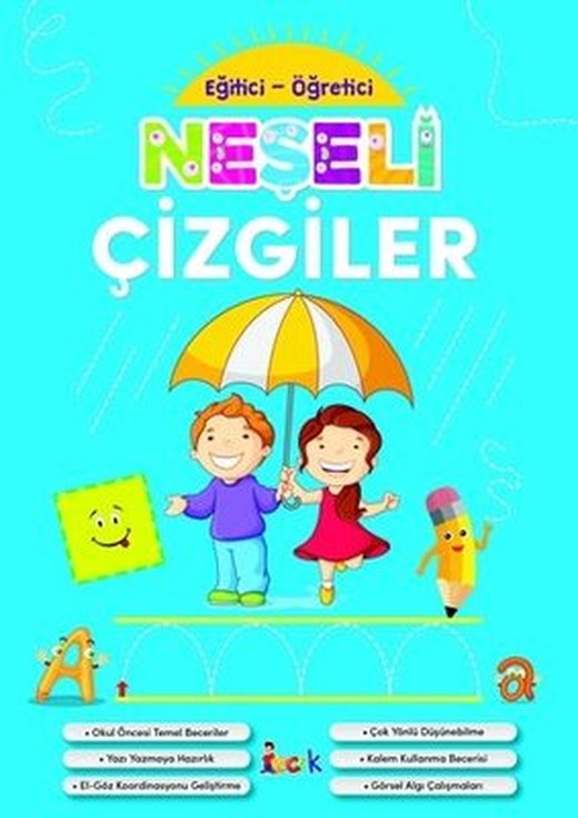 Eğitici - Öğretici Neşeli Çizgiler | Bıcırık Yayınları