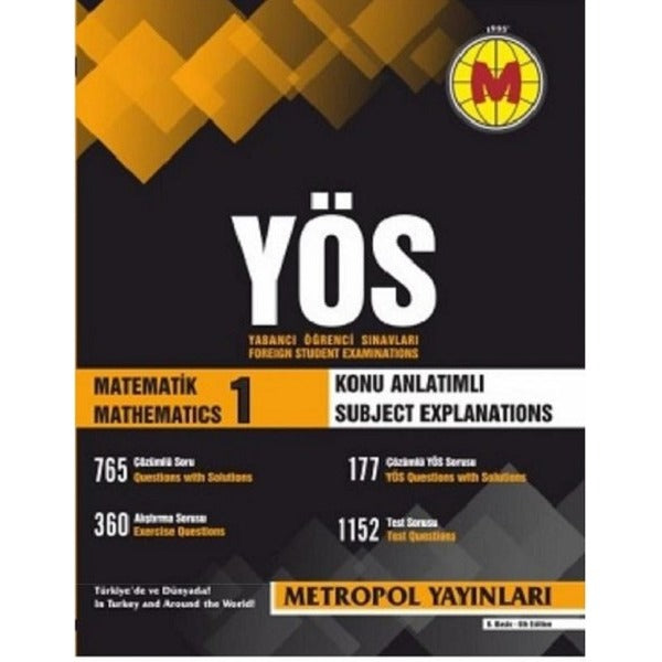 YÖS Matematik - 1 Konu Anlatımlı