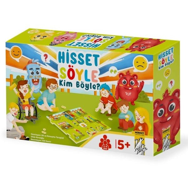 Hisset Söyle Kim Böyle? Kutulu Set | Mirket Yayınları (İnce Kapak)