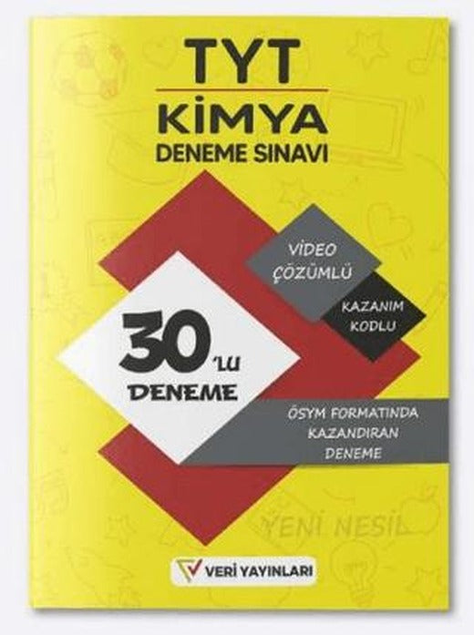 TYT Kimya ÖSYM Formatında Video Çözümlü Yeni Nesil Kazandıran 30'lu Deneme