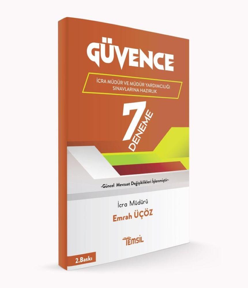 İcra Müdürlüğü ve Müdür Yardımcılığı Sınavlarına Hazırlık 7 Deneme | Temsil Kitap (Ciltsiz)