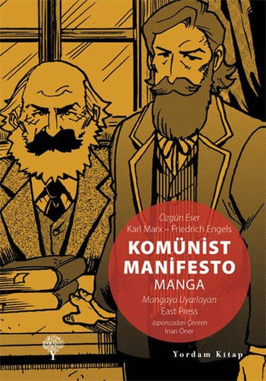 Komünist Manifesto Manga | Yordam Kitap - Manga Dizisi (İnce Kapak)