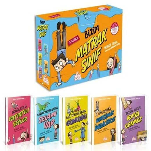 Bizim Matrak Sınıf Seti - 5 Kitap Takım | Nesil Çocuk Yayınları (İnce Kapak)
