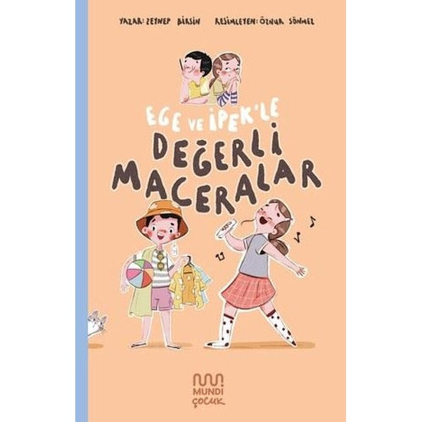 Ege ve İpek'le Değerli Maceralar Serisi Seti - 8 Kitap Takım - Kutulu | Mundi (İnce Kapak)
