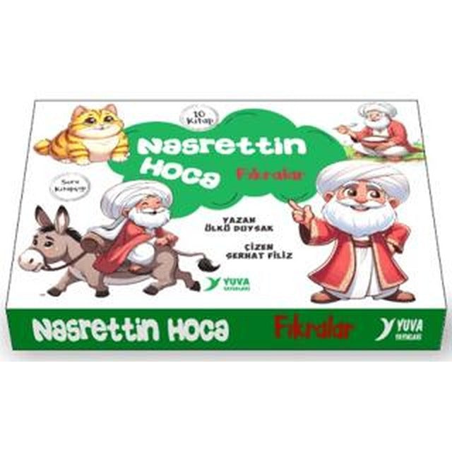 Nasrettin Hoca Fıkraları (10 Kitap) | Yuva Yayınları (Ciltsiz)