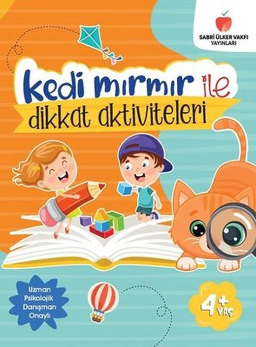 Kedi Mırmır İle Dikkat Aktiviteleri | Sabri Ülker Vakfı (İnce Kapak)