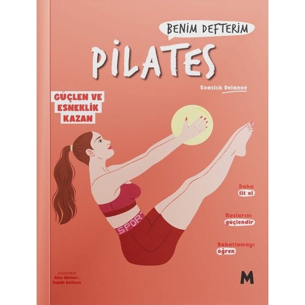 Pilates: Benim Defterim | Mabel Kitap (İnce Kapak)