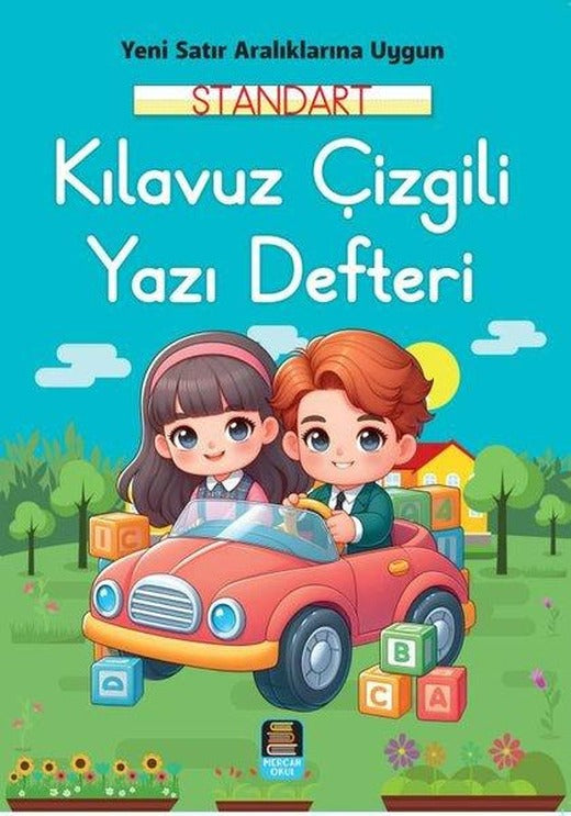Standart Kılavuz Çizgili Yazı Defteri 19 x 27 | Mercan Okul (İnce Kapak)
