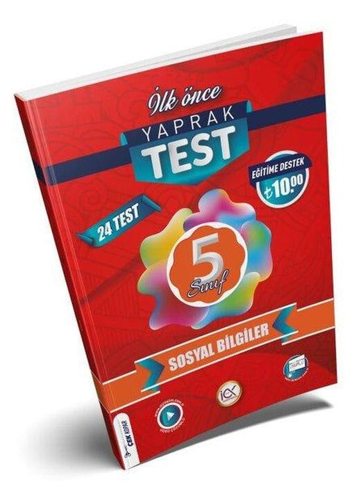 5. Sınıf Sosyal Bilgiler Yaprak Test | İlk Önce Yayınları (İnce Kapak)