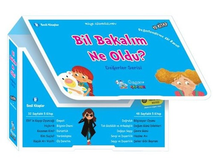 Bil Bakalım Ne Oldu? Seti - 10 Kitap Takım | Üçgen Çocuk