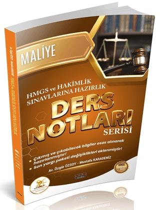 HUKAL HMGS - Hakimlik Maliye Ders Notları | Savaş Yayınevi (Ciltsiz)  - Resim 1