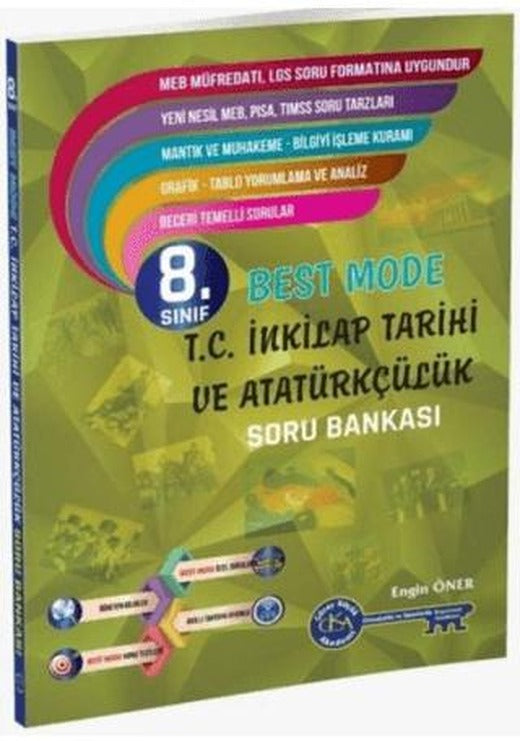 8. Sınıf Best Mode T.C. İnkılap Tarihi ve Atatürkçülük | Gür Yayınları (Ciltsiz)