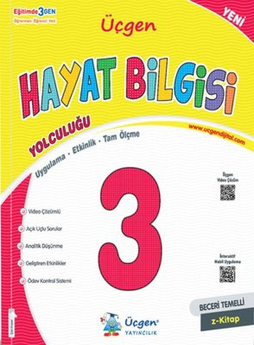 3. Sınıf Beceri Temelli Hayat Bilgisi Yolculuğu | Üçgen Yayınları (İnce Kapak)