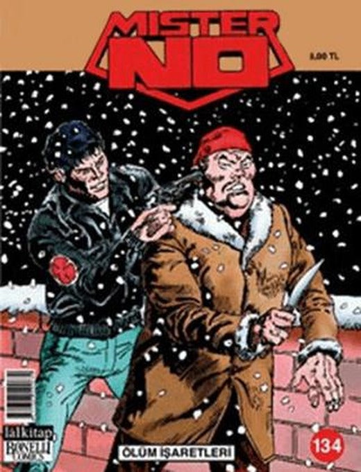 Mister No Sayı: 134  Ölüm İşaretleri | Lal Kitap (Ciltsiz)