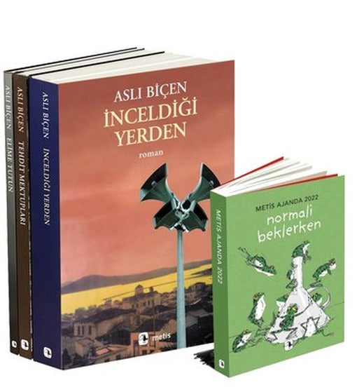 Aslı Biçen Seti 3 Kitap Takım - Metis Ajanda Hediyeli | Metis Yayınları