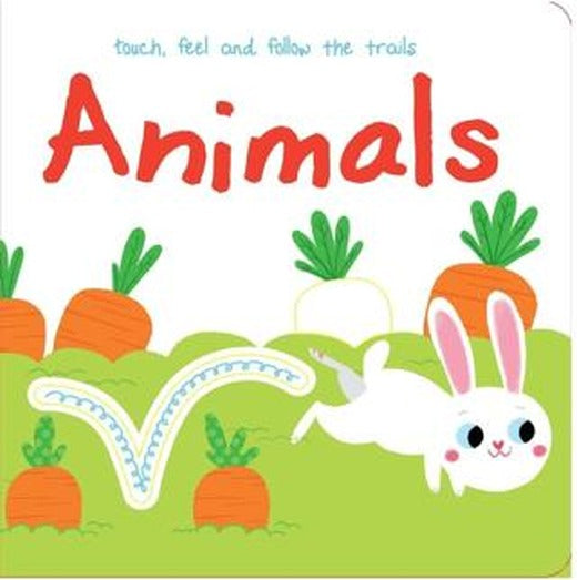 Animals - Touch- Feel And Follow The Trails | Yoyo Books (Ciltli)