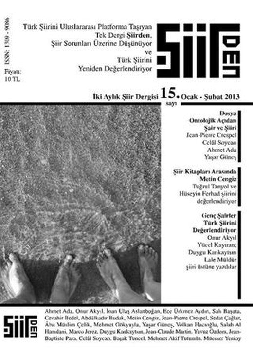 Şiirden İki Aylık Şiir Dergisi Sayı: 15 | Şiirden Yayıncılık (Ciltsiz)