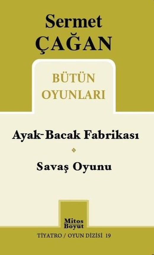 Sermet Çağan Bütün Oyunları | Mitos Boyut Yayınları (İnce Kapak)