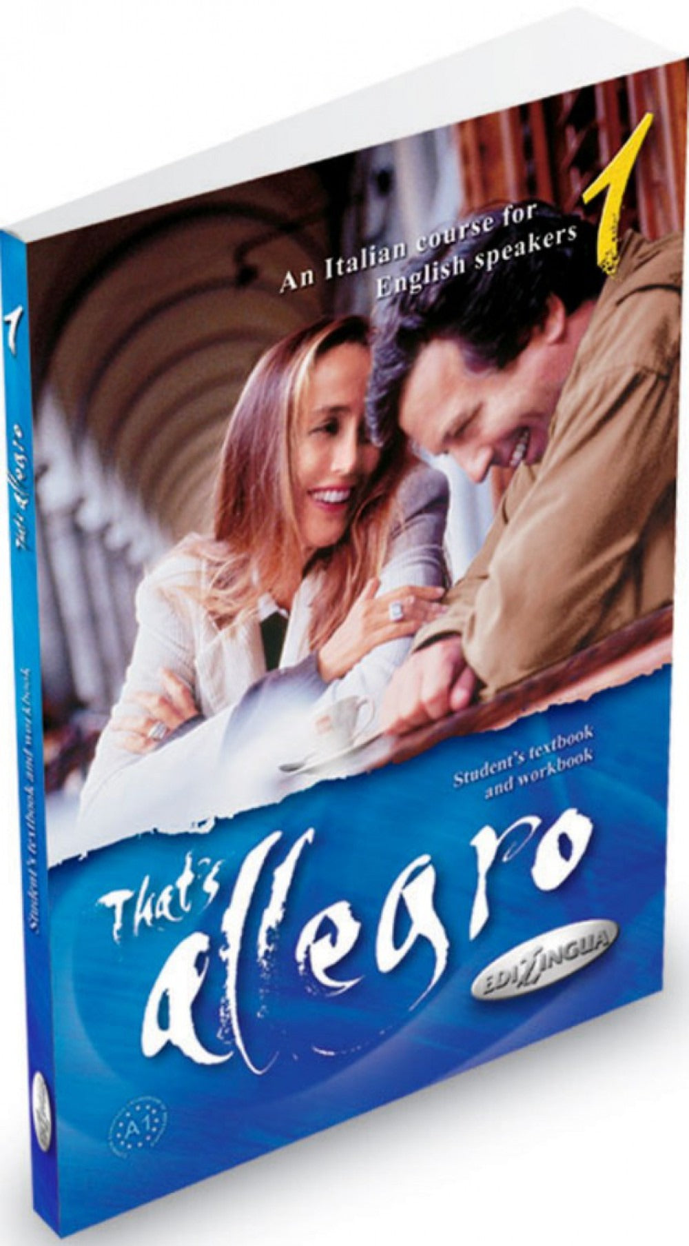 That's Allegro 1 (Ders Kitabı ve Çalışma Kitabı +CD) İtalyanca Temel Seviye | Nüans (İnce Kapak)