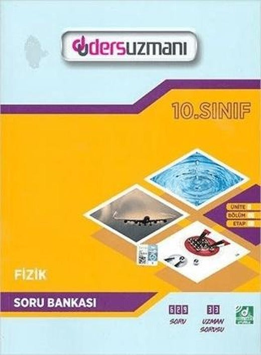 10. Sınıf Fizik Soru Bankası Kitap | Ders Uzmanı Yayınları (Ciltsiz)