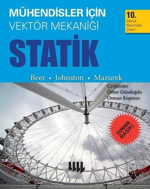 Mühendisler İçin Vektör Mekaniği Statik-Ekonomik Baskı | Literatür Yayıncılık (İnce Kapak)