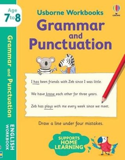 Usborne Workbooks Grammar and Punctuation 7-8 | Usborne (Ciltsiz)
