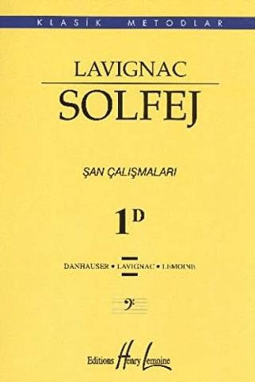 Lavignac Solfej 1D (Küçük Boy)