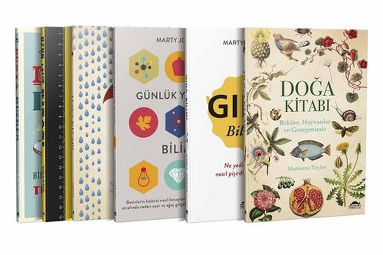Maya Popüler Bilim Seti - 6 Kitap Takım | Maya Kitap (İnce Kapak)