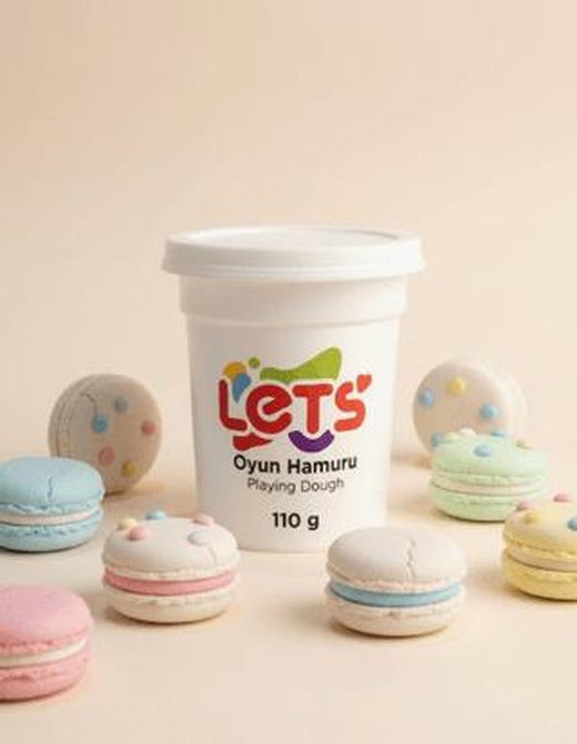 Let's Oyun Hamuru Beyaz 110g | Lets