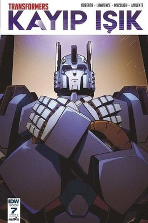 Transformers Kayıp Işık Bölüm 8 Kapak - A | Presstij Kitap