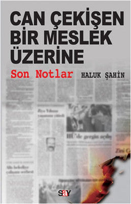 Can Çekişen Bir Meslek Üzerine | Say Yayınları
