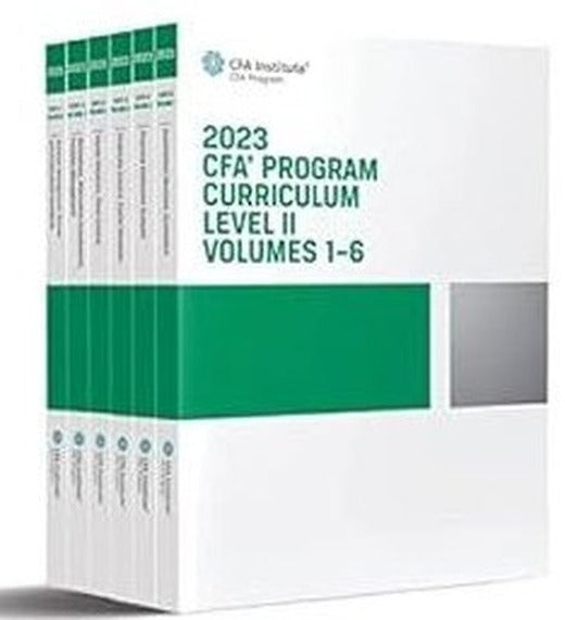 2023 CFA Program Curriculum Level II Box Set | CFA Institute ()