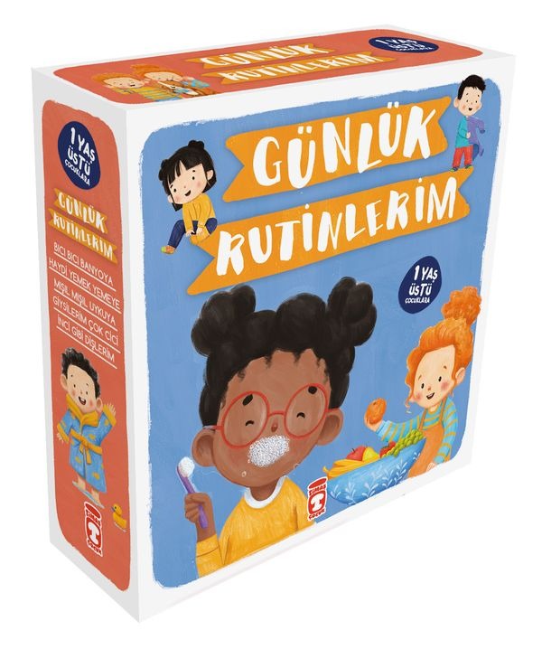 Günlük Rutinlerim Seti - 5 Kitap Takım | Timaş Çocuk