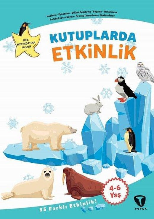 Kutuplarda Etkinlik | Turkuvaz Çocuk (İnce Kapak)