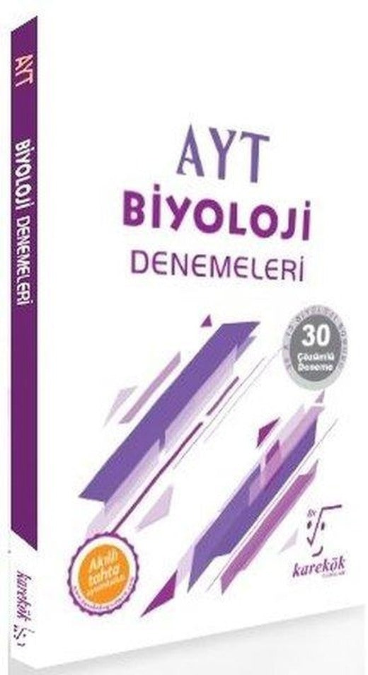 AYT Biyoloji Denemeleri Kitabı | Karekök Eğitim Yayın (İnce Kapak)