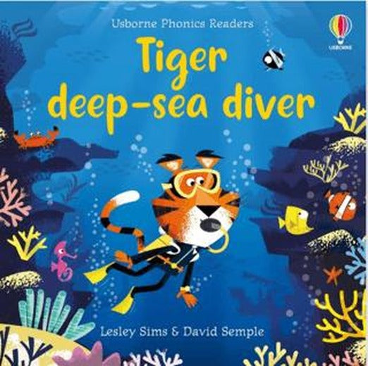 Tiger Deep-Sea Diver | Usborne (Ciltsiz)