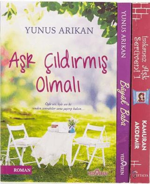 Aşk Serüveni Seti (3 Kitap | Yediveren Yayınları (Ciltsiz)