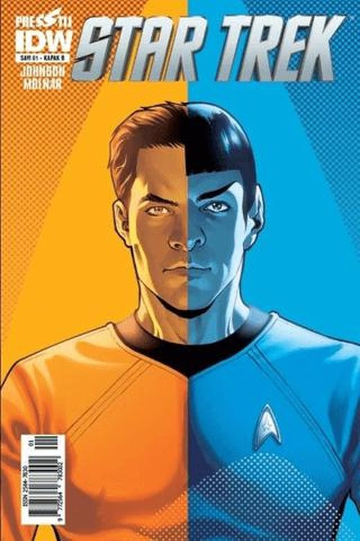 Star Trek Sayı : 1 - Kapak B | Presstij Kitap (Ciltsiz)