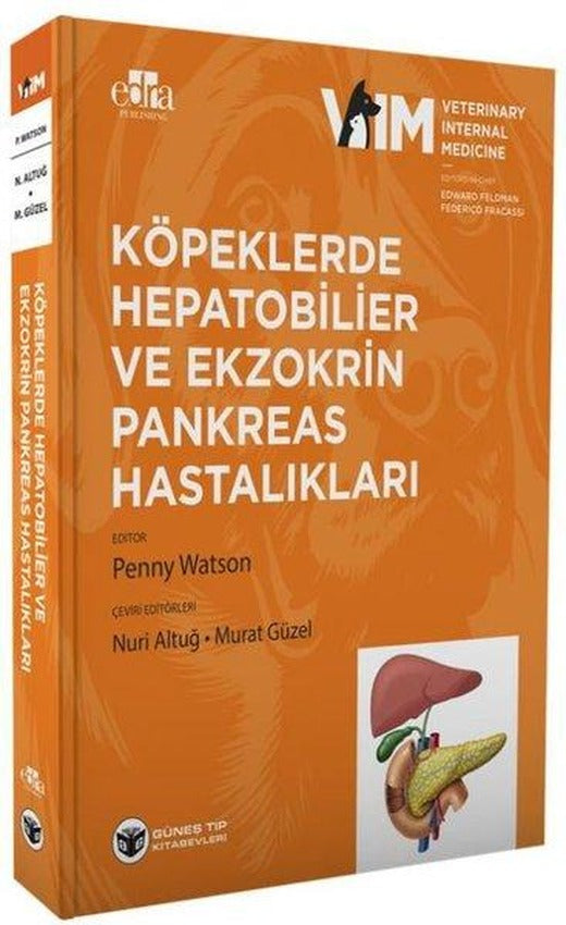 Köpeklerde Hepatobilier ve Ekzokrin Pankreas Hastalıkları | Güneş Tıp Kitabevleri (Ciltli)