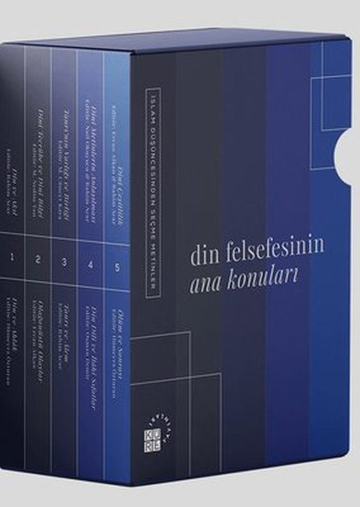 Din Felsefesinin Ana Konuları Seti - 5 Kitap Takım - Kutulu | Küre Yayınları (İnce Kapak)