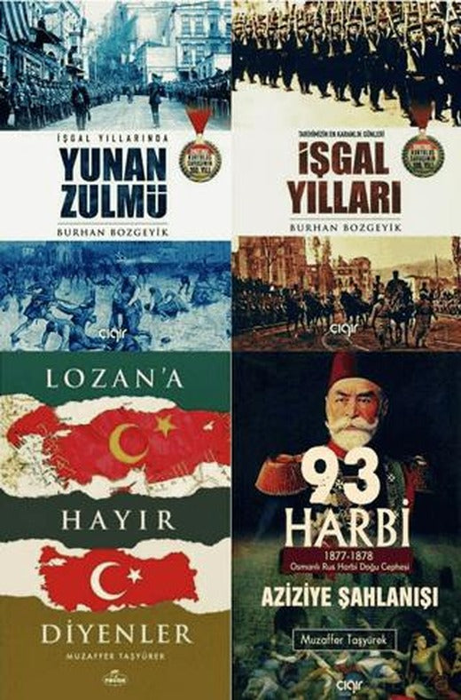 Yakın Tarihin Bilinmeyen Gerçekleri Serisi (4 Kitap) | Ravza Yayınları (Ciltsiz)