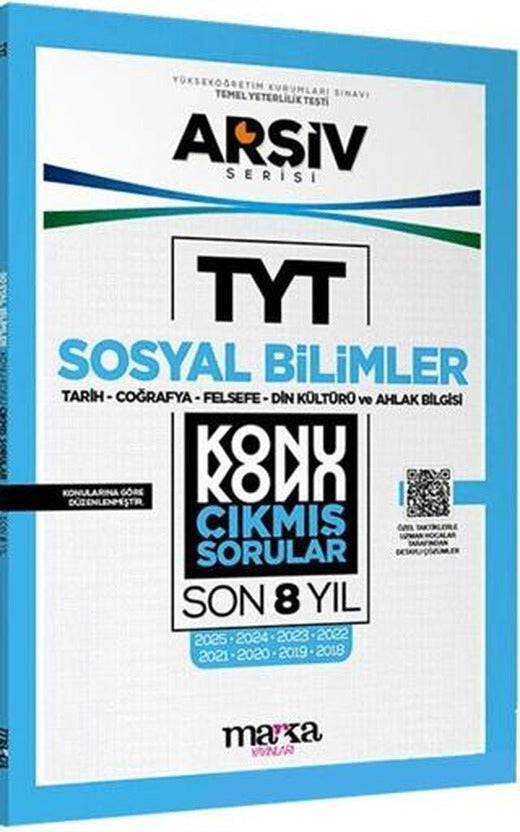 TYT Sosyal Bilimler Konu Konu Son 8 Yıl Çıkmış Sorular
